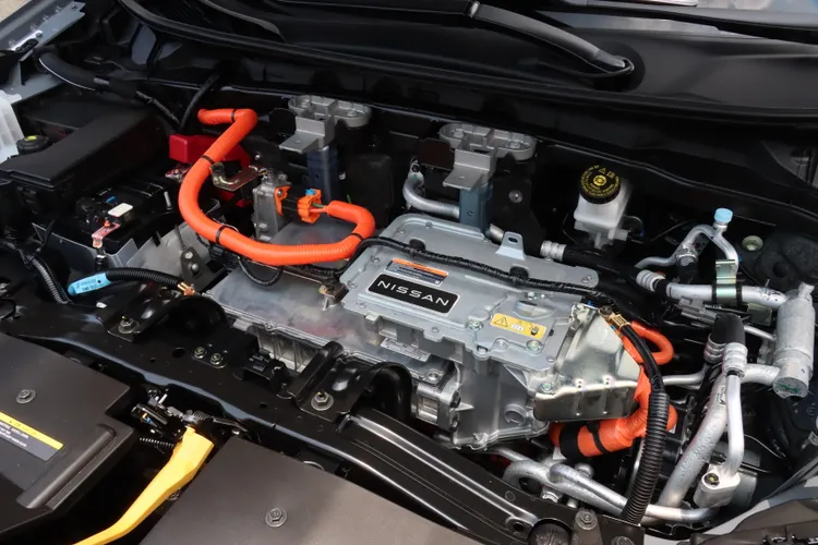 Nissan Ariya動力輸出標準版為214匹、試駕的增程版則為238匹，扭力同樣落在30.6kgm。林浩昇攝