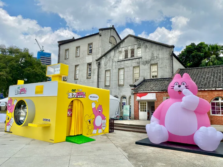 黑松C&C與韓國文創ZIZONE聯名活動。莊偉祺攝