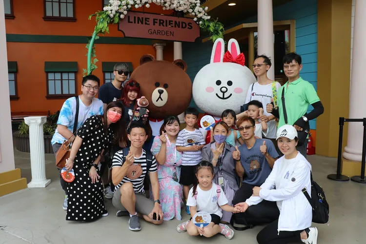 8月3日將舉辦熊大、兔兔見面會，邀請粉絲一起幫熊大慶生。麗寶提供