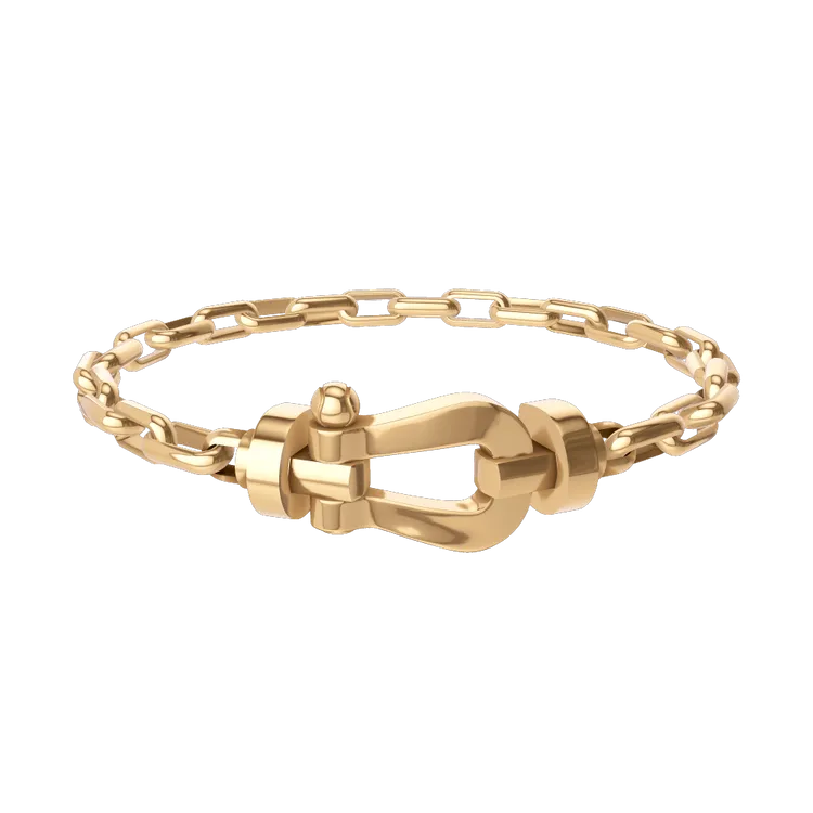 FRED FORCE 10系列 18K黃金手錬。品牌提供