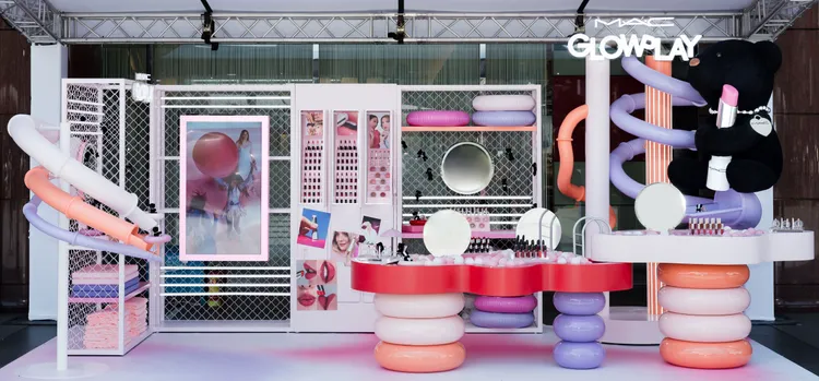 M.A.C打造超夢幻的QQ水樂園。品牌提供