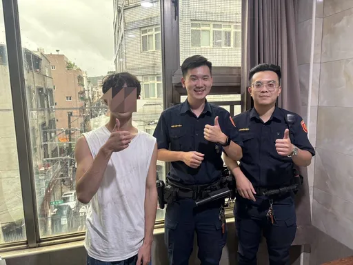 我家窗戶要飛走了! 男子急奔警所求援