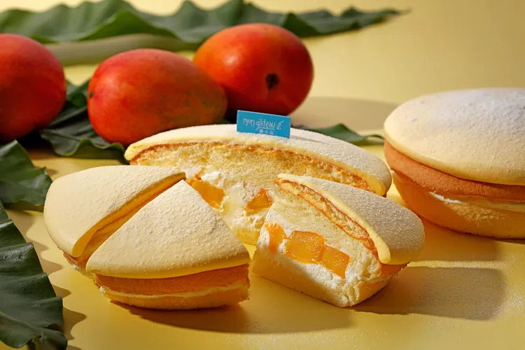 愛文芒果波士頓派 。業者提供