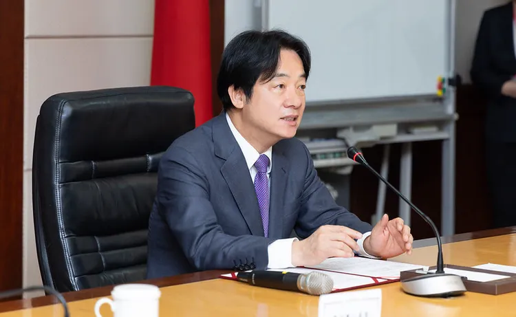 賴清德表示，期盼借重大家的專業和經驗，讓審薦工作能順利進行。總統府提供