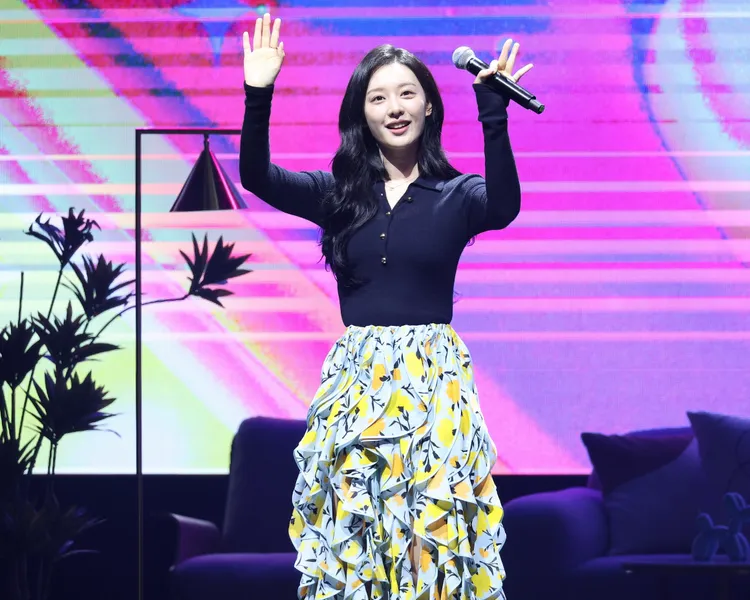 韓星金智媛出道14年首度來台舉辦見面會，由藝人ㄚ頭邀約主辦活動。特勤中心攝