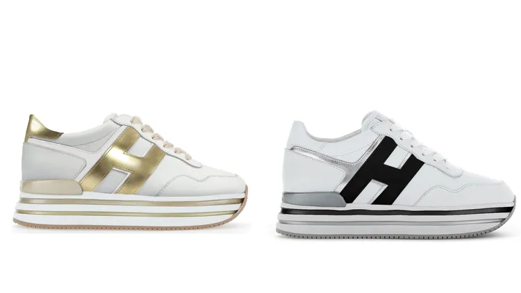 NEW H222厚底休閒鞋（台灣限定款），各2萬3300元。品牌提供