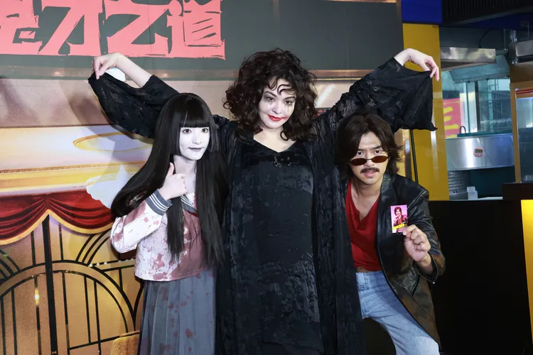 張榕容為了《鬼才之道》拼了。娛樂中心攝