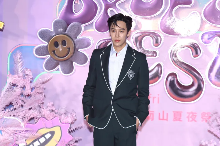 孫麥傑換上整套GUCCI服裝。彭欣偉攝