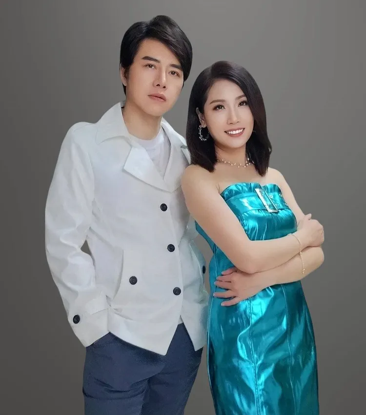 廖偉志與余秀娟合作新歌。百福娛樂提供