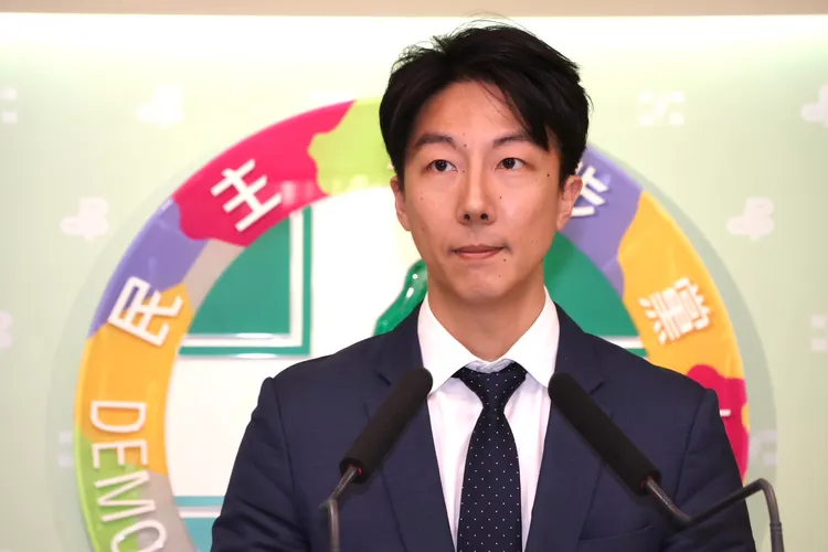 民進黨發言人吳崢。記者莊宗達攝