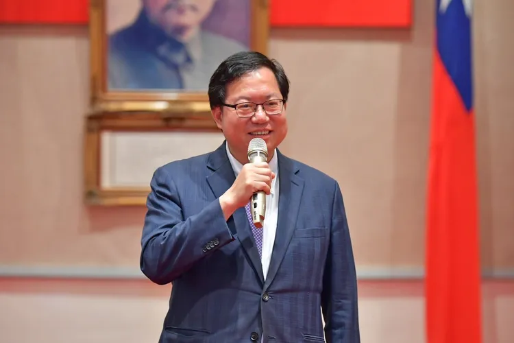 行政院前副院長鄭文燦。行政院提供
