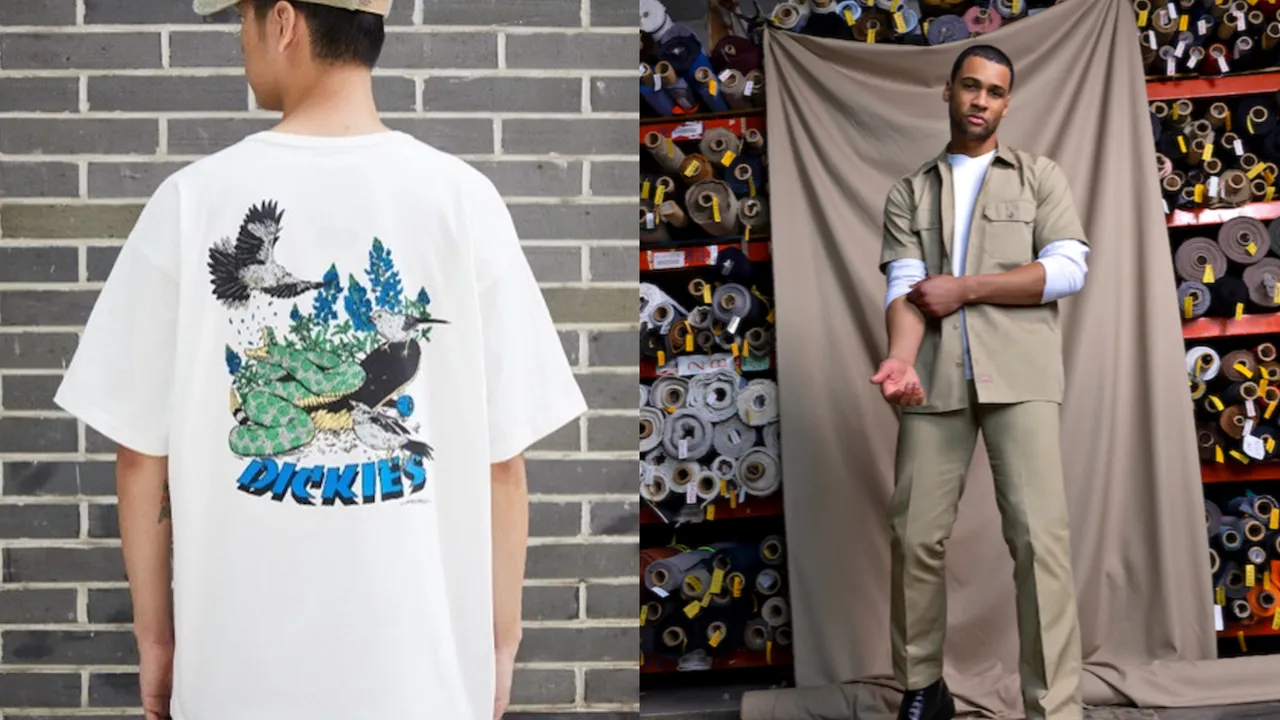 Dickies推出HIROTTON聯名系列以及人氣工裝褲。品牌提供