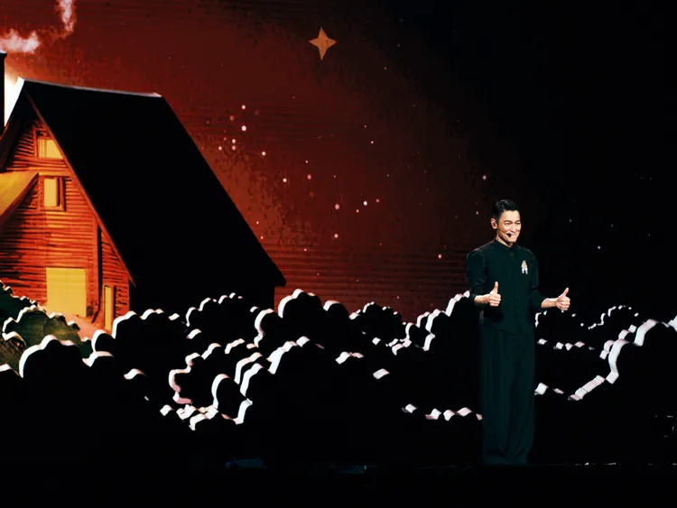 劉德華即將跟台灣的歌迷見面。台灣映藝、超級圓頂提供