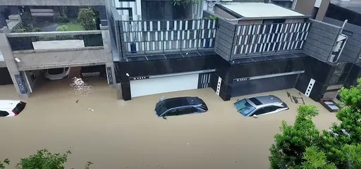 雨下在北市信義區將大淹水!李孟諺形容凱米:「莫拉克加上凡那比」