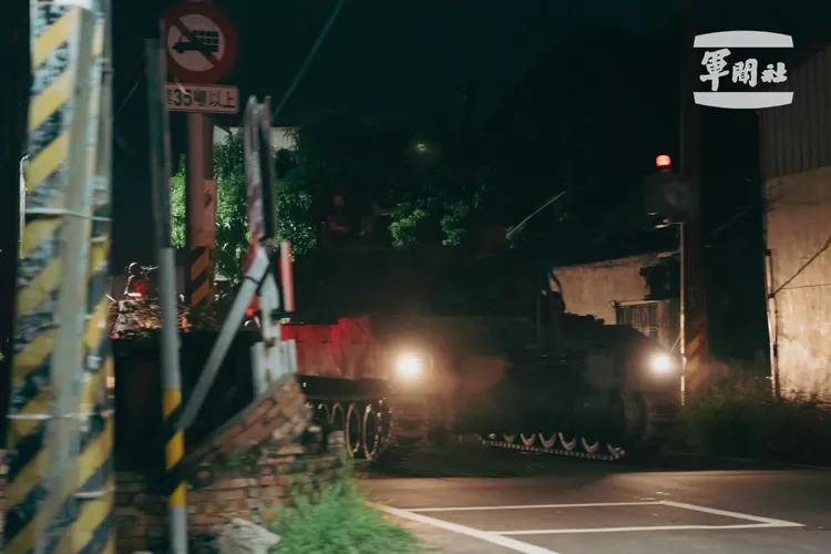 2024漢光演習期間，陸軍564旅演練戰力保存。軍聞社提供