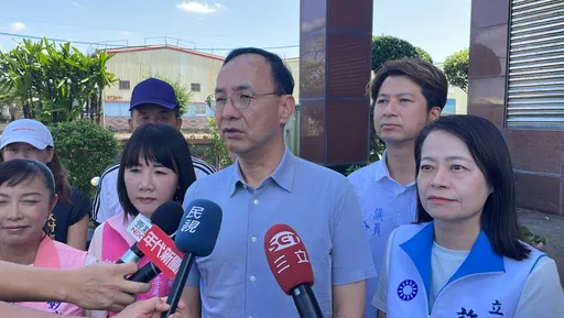顏寬恒涉貪判刑面臨黨紀處分? 朱立倫低調回應:依慣例處理