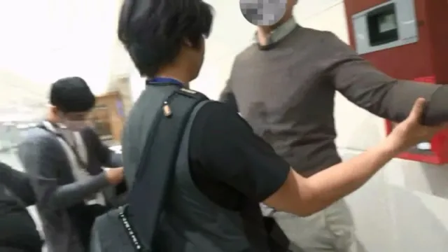 蕭姓主嫌返台時在機場落網。中檢提供