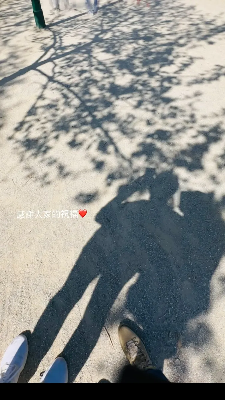 鄧麗欣PO出另類合照坦承戀情。翻攝stboo IG