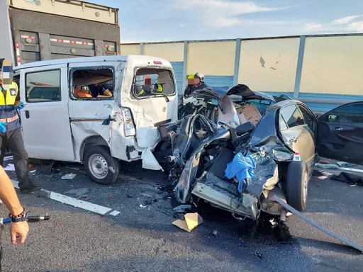 國3彰化和美段昨才車禍1死　今又4車追撞2死5傷！相差僅100公尺