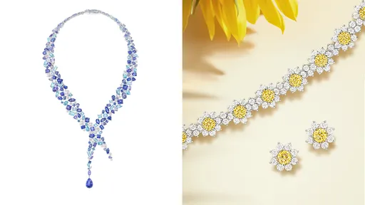 TASAKI第七季高級珠寶頌揚瑰麗海洋 海瑞溫斯頓黃鑽開出明媚向日葵