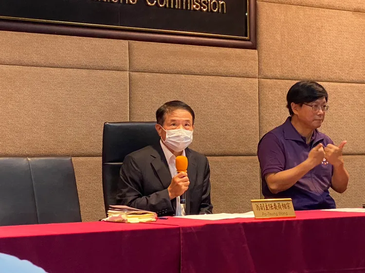 NCC副主委暨發言人翁柏宗。陳怡文攝