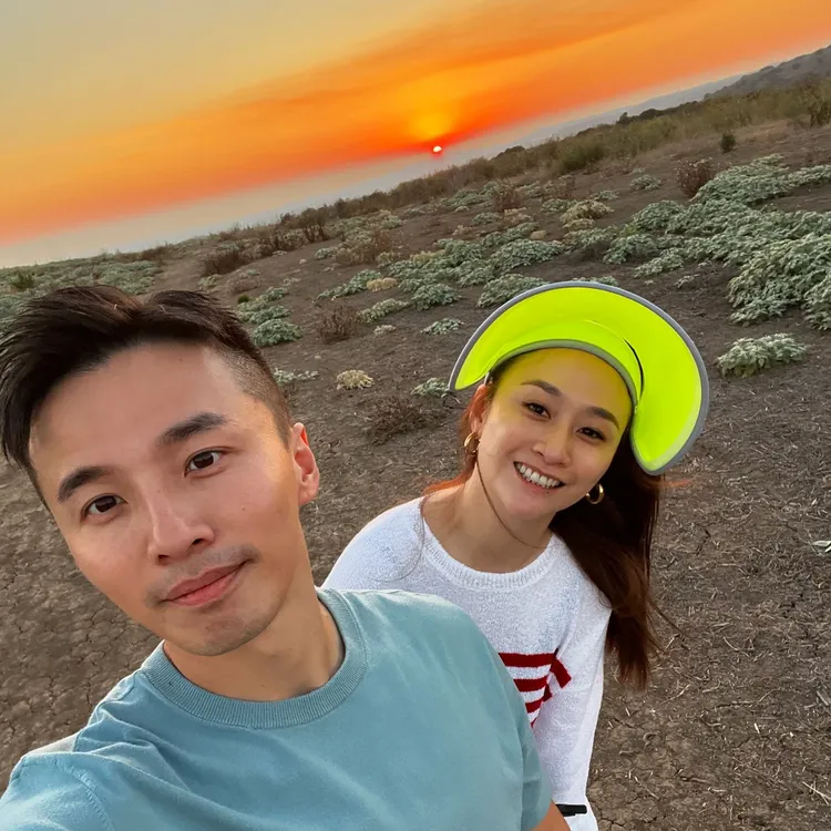 阿緯目前跟老婆在美國度假。翻攝阿緯臉書