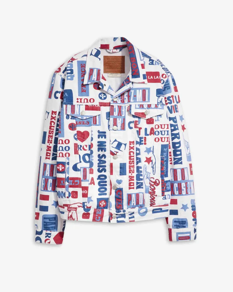 滿版丹寧外套，4590元。品牌提供