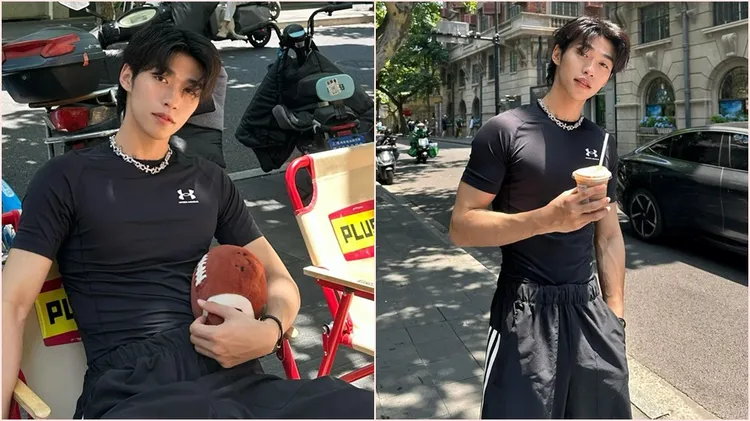 蔡承祐拍下閃電交加一幕。翻攝自蔡承祐IG