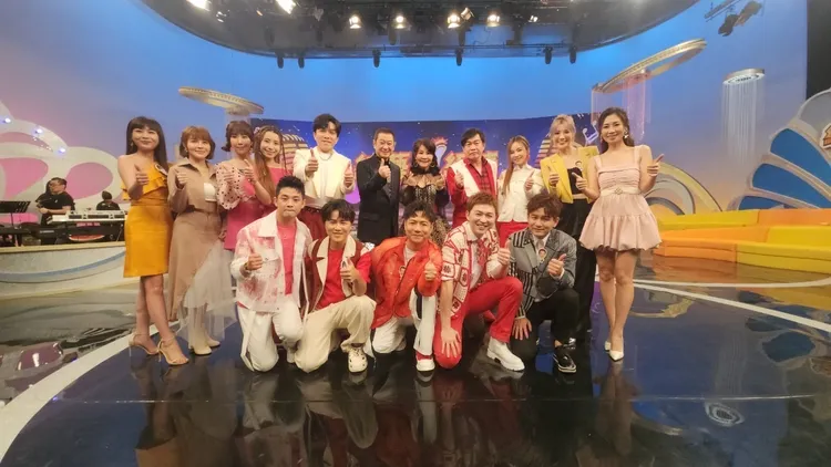 中視《綜藝一級棒》眾歌手同台飆歌。中視提供