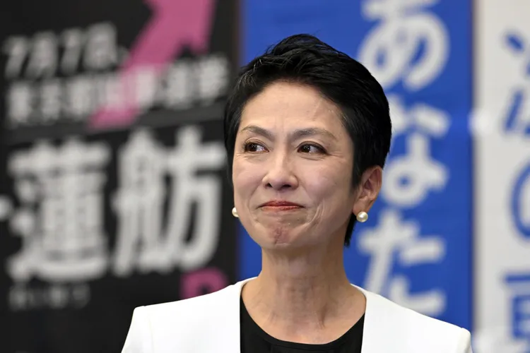 蓮舫未能獲得能夠左右選戰結果的「無黨派選民」支持。美聯社