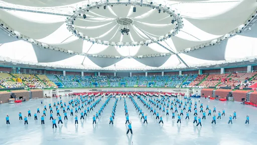 曼青盃國際太極拳錦標賽桃園開幕　張善政祝福參賽者勇奪佳績