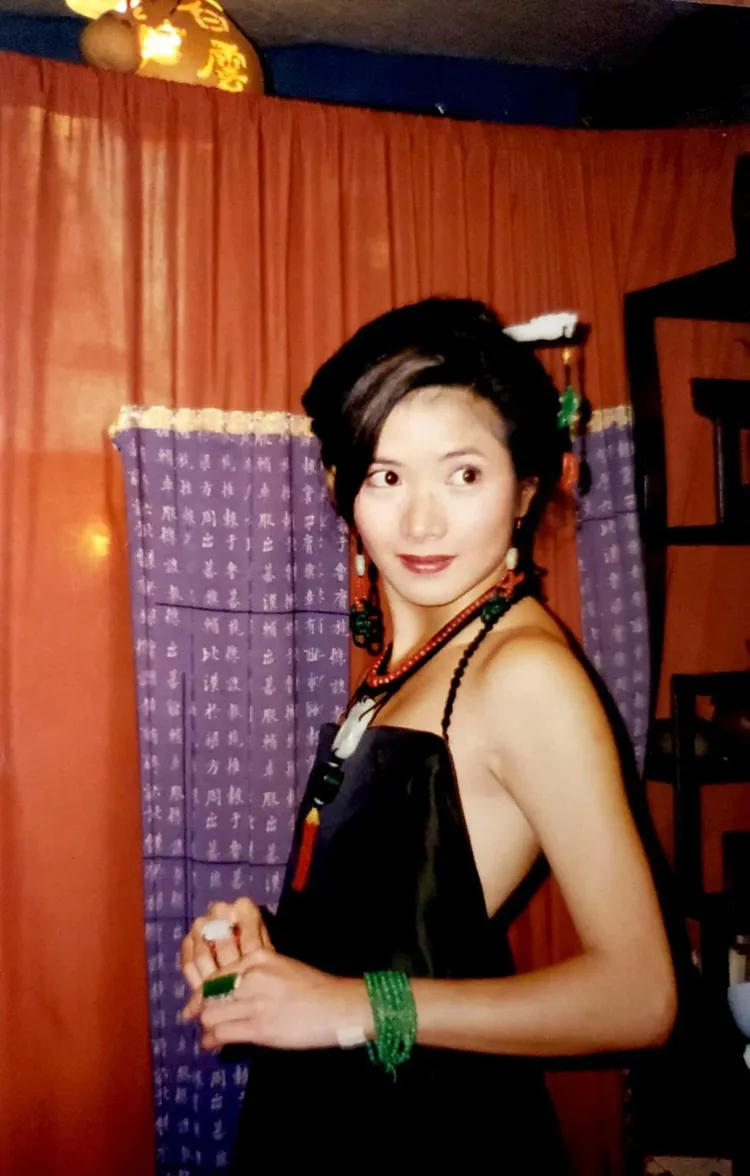 早年的胡凱欣。胡凱欣提供