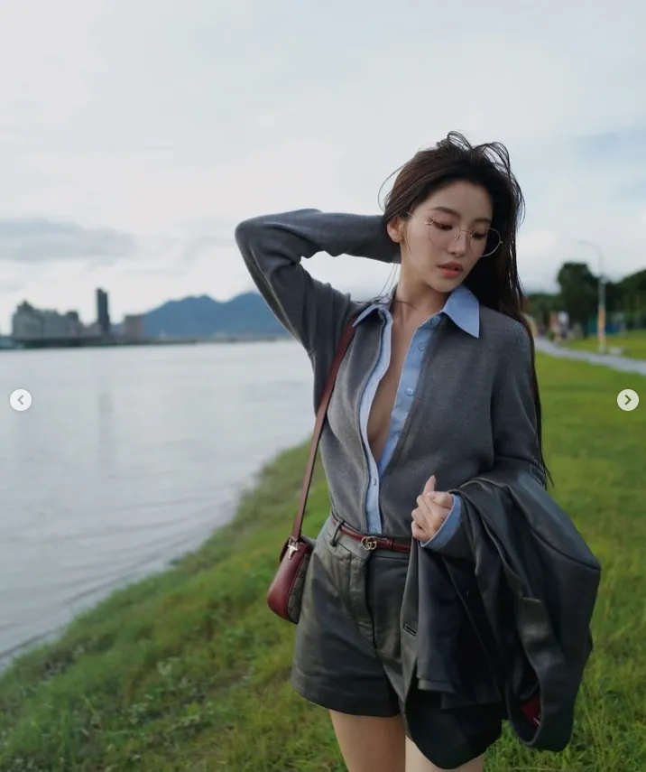 蔡瑞雪大秀好身材。翻攝蔡瑞雪IG