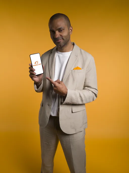 前NBA總冠軍球員Tony Parker 擔任Alibaba巴黎奧運全球品牌大使