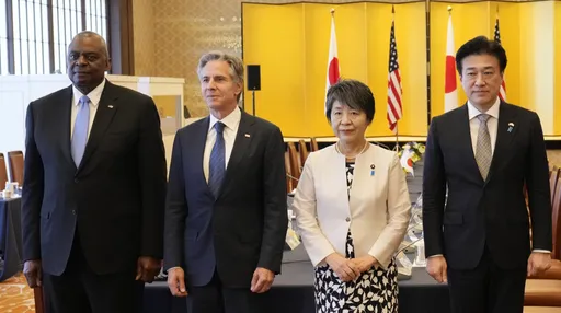 核保護傘+擴大嚇阻!美日2+2會談譴責中國 重申台海和平穩定重要性