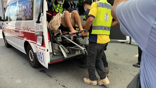 台东县焚化炉惊传管线爆裂　4工人遭喷发蒸气烫伤送医