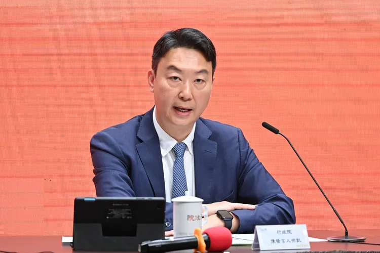 行政院發言人陳世凱。行政院提供