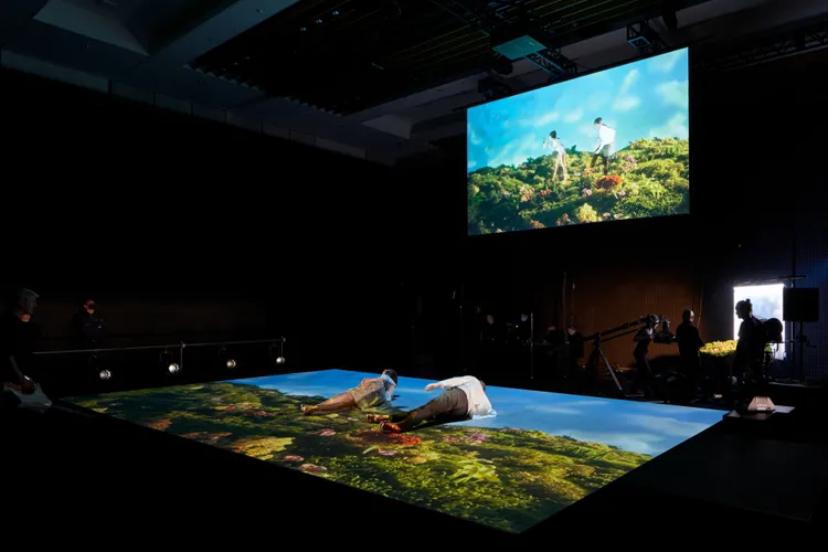 愛馬仕去年帶來的「飛馬行空展覽」，今年推出電影版體驗。品牌提供