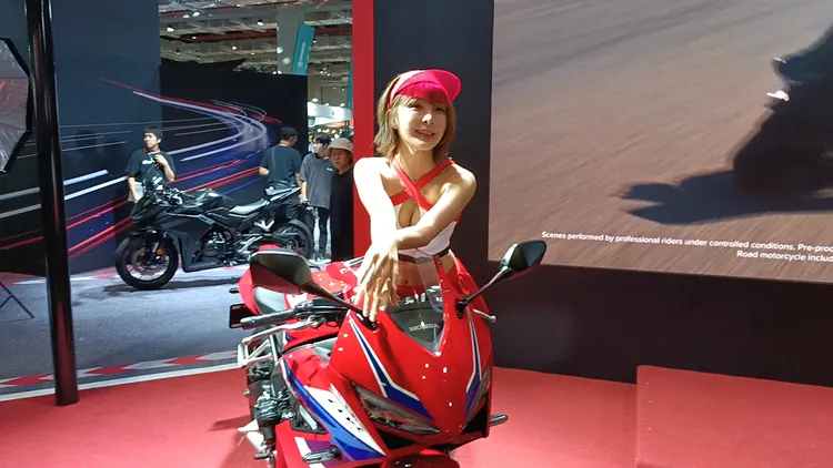 Honda Taiwan針對2024年南港重機展期間，於展覽現場推出限定優惠，全國經銷據點及展覽現場亦同步推出限定車款購車優惠方案。林浩昇攝