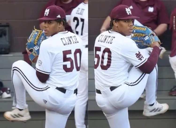 塞英傑左手和右手都能飆超過150公里的火球。 翻攝MLB IG