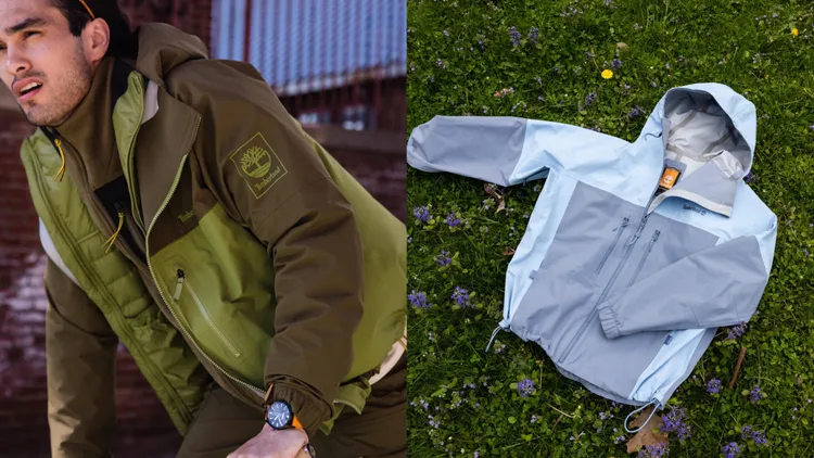 Timberland推出各具功能的防水外套、羽絨外套。品牌提供