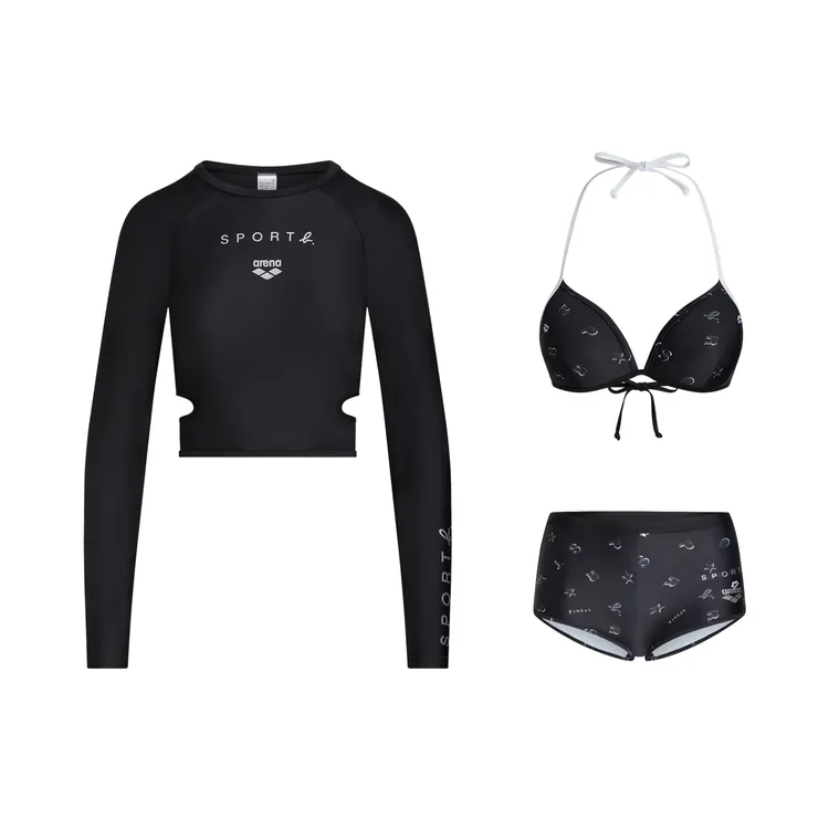 比基尼、短褲、防曬衣三件套，5780元。品牌提供