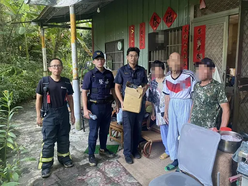 颱風道路中斷!停水停電受困5天 台中99歲人瑞1家3口獲救