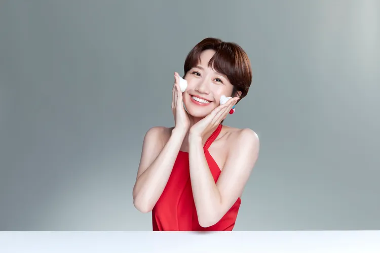 Lulu愛用Swissvita潔顏單品，此次是二度代言。品牌提供