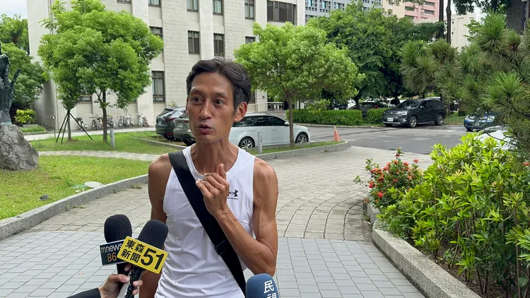 唐治平今2度現身士林地檢署。特勤中心攝