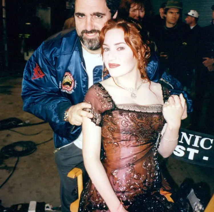 凱特溫絲蕾感念強藍道在《鐵達尼號》的付出。