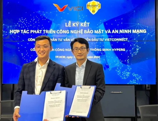 橘子集團拓展資安新南向商機　果核數位旗下HyperG與VIETCONNECT簽約 
