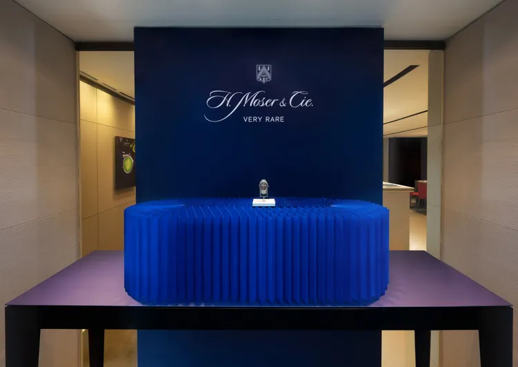 亨利慕時在寶鴻堂鐘錶台北旗艦店打造期間限快閃店。品牌提供