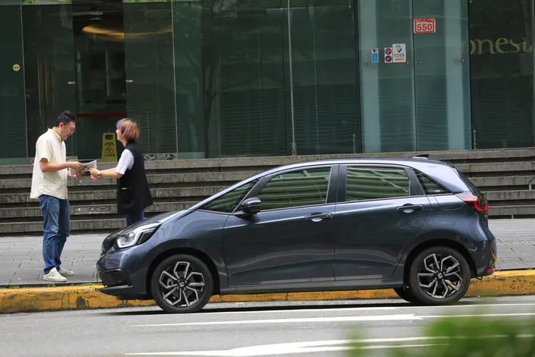 有了自己的車之後，林小姐表示平日跑客戶可以更優雅不狼狽。林浩昇攝