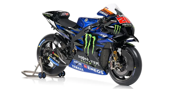 由Fabio Quartararo所騎乘的Yamaha工廠賽車YZR-M1，也將是自2019年之後再次來台展出。原廠照片